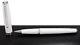 NEW Montblanc PIX Collection White & Platinum Roller-Ball Pen 114805
