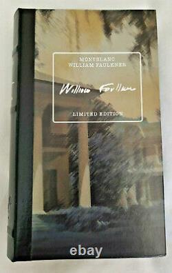 NEW Uninked Montblanc Writers Edition 2007 William Faulkner Fountain Pen M 18K