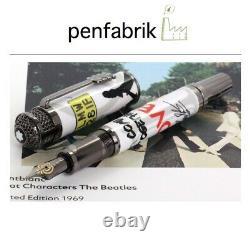 Neu Montblanc Great Characters The Beatles 1969 Füller Fountain Pen 116259 Ovp