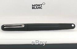 Neu Montblanc M Ultra Black Kugelschreiber Marc Newson Kuli Ballpoint Pen 116564