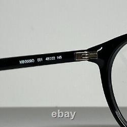 New MontBlanc MB0009O 001 Men's Black Acetate Eyeglass Frames