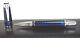 New Montblanc Boheme Paso Doble Bleu Platinum Roller Ball Pen 104920