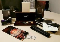 New Montblanc Elizabeth I Patron Of Art 4810 Fountain Pen Limited Edition Gold