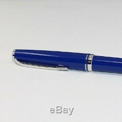 New Montblanc Meisterstuck Cruise Collection Rollerball Pen Blue