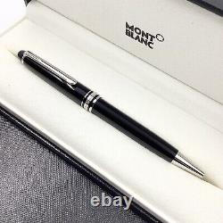 New Montblanc meisterstuck classique platinum line ballpoint pen, boxed, mint