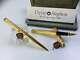 Parker Premier 75 gold plated barley fountain pen and ballpoint pen set UNUSED