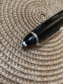 Pen Ballpoint Large Montblanc Meisterstuck Black/Silver