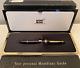 RARE TRANSITIONAL W-GERMANY Montblanc Meisterstuck 146 Fountain Pen B nib MINT