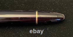 RARE TRANSITIONAL W-GERMANY Montblanc Meisterstuck 146 Fountain Pen B nib MINT