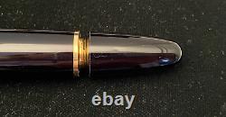 RARE TRANSITIONAL W-GERMANY Montblanc Meisterstuck 146 Fountain Pen B nib MINT