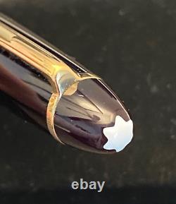 RARE TRANSITIONAL W-GERMANY Montblanc Meisterstuck 146 Fountain Pen B nib MINT