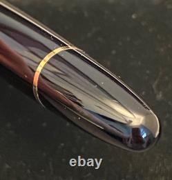 RARE TRANSITIONAL W-GERMANY Montblanc Meisterstuck 146 Fountain Pen B nib MINT