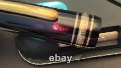 RARE TRANSITIONAL W-GERMANY Montblanc Meisterstuck 146 Fountain Pen B nib MINT