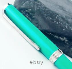 Rare Mont Blanc PIX Ballpoint Pen Emerald Green