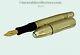 Rare Montblanc Sarastro N 20 Solid Gold Overlay Safety 1920