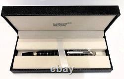 Refurbished Mont Blanc Star Walker Roller Ball Point Black Pen For Gift