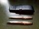 Sterling Silver (hall marked) montblanc pen set ball pen & propelling pencil