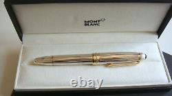 Stylo plume NEUF 146 Solitaire argent massif 925 MONTBLANC MorAu585. N°RCNH3