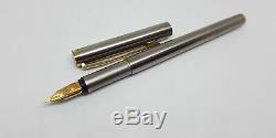Used Montblanc 14k Steel Body Fountain Pen