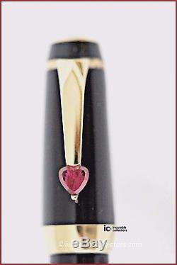 Very Rare Montblanc Boheme Je T´aiime /red Heart Fountain Pen/ 2002