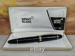 Vintage 1970's MONTBLANC Meisterstuck14C Gold nib 149 Fountain Pen