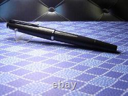 Vintage Grey Montblanc O30 Fountain Pen-Oblique Medium Nib-Germany 1967-1970