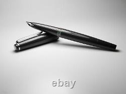 Vintage Grey Montblanc O30 Fountain Pen-Oblique Medium Nib-Germany 1967-1970