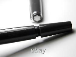 Vintage Grey Montblanc O30 Fountain Pen-Oblique Medium Nib-Germany 1967-1970