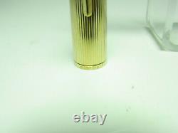 Vintage MONTBLANC 124 pistonfiller fountain pen 14ct EF nib doublé cap