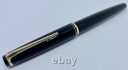 Vintage MONTBLANC 24 Resin Fountain Pen- 14k F Fine Pt Nib- Germany-SERVICED- 22