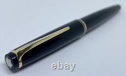 Vintage MONTBLANC 24 Resin Fountain Pen- 14k F Fine Pt Nib- Germany-SERVICED- 22