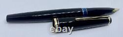 Vintage MONTBLANC 24 Resin Fountain Pen- 14k F Fine Pt Nib- Germany-SERVICED- 22