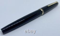 Vintage MONTBLANC 24 Resin Fountain Pen- 14k F Fine Pt Nib- Germany-SERVICED- 22