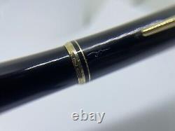 Vintage MONTBLANC 24 Resin Fountain Pen- 14k F Fine Pt Nib- Germany-SERVICED- 22