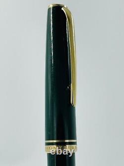 Vintage MONTBLANC Generation Ballpoint Pen Green & Gold Color