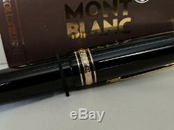 Vintage MONTBLANC Meisterstuck M 14C Gold nib 149 Fountain Pen, NOS