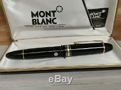 Vintage MONTBLANC Meisterstuck Medium 14C Gold nib 149 Fountain Pen, NOS