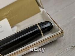 Vintage MONTBLANC Meisterstuck Medium 14K Gold nib 149 Fountain Pen, NOS