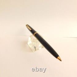 Vintage MONTBLANC No28 Black / Gold lever mechanism Ballpoint pen Germany 1960s