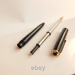 Vintage MONTBLANC Pix No36 Black Gold Trim Mechanical Pencil 1.18 Germany 1960s