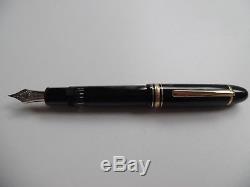 Vintage Mon Blanc Meisterstuck Fountain Pen No149 with 14k Gold and Rhodium Nib