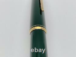 Vintage Montblanc 221 Fountain Pen in Dark Green Color