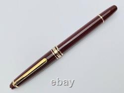Vintage Montblanc Meisterstuck No. 144 Fountain Pen in Bordeaux Color 002