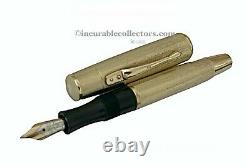 Vintage Montblanc N 132 585 Gold Fountain Pen 1937