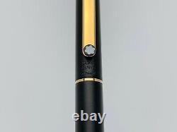 Vintage Montblanc S-Line Black No. 2918 Epoxy Finish Ballpoint Pen