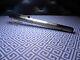 Vintage Montblanc Turbo Fountain Pen-Brushed Steel-Steel Nib-Germany 1970s