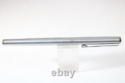 Vintage (c1978-80) Montblanc Noblesse Matt Steel Rollerball Pen (New Refill)